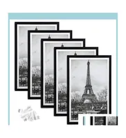 Frames And Mouldings Modings Picture Frame Display Gallery Wall Mounting Po Crafts Case Home Decoraions Black White 4 Sizes For Ch8614680