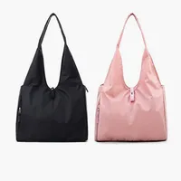 LL Backpack Yoga handbag Travel Outdoor Sports Bags shoulder bags black and pink237m