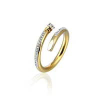 with box designer men women un diamond Ring love ring cartiar Jewelry clou Pendant Screw Party Wedding Couple Gift Fashion Luxury 237E