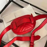 Designers Leather Marmont Waist Bags Bumbag Bag Fanny Pack Running Belt Jogging Pouch chest Purse Fashion cowskin Shoulder handbag221J