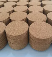 100pcs round wood coasters 95953mm drink cup mats pads cork coasters round cup coasters wood coaster drink cork cup mats thickness3093288