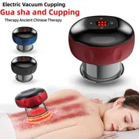 Other Massage Items Cupping set massage electric cupping therapy gua sha Cups Rechargeable Fat Burning Slimming Device beauty health masajeador 230325