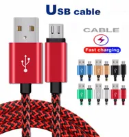 2A USB Cables Type C Data Sync Charging Phone Adapter Thickness Strong Braided micro Cable8732605