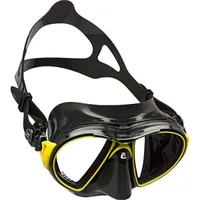 Cressi Scuba Diving Masques avec des lentilles de déchirure inclinées pour plus de visibilité vers le bas Air and Eyes Evolution: Made in Italie