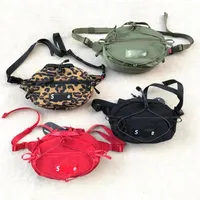 logo fashion waist Outdoor bags chest Messenger Bag single shoulder bags leisure Leopard Print324S
