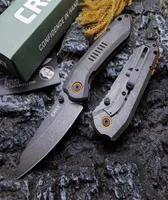 CRKT 6280 TJ Pocket Folding knife 8Cr13 Steel Knives For Outdoor Survival EDC Camping With G10 Carbon fiber Handle 7096 tools 38103436304