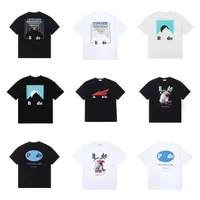 2023 designer shirts Summer Women's T-Shirt rhudes Designers For Men tops Letter polos Embroidery tshirts Clothing Short Sleeved tshirt large Tees