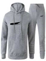 Men Designer Tracksuits Hoodies Pants Set Hooded Mens Sweat Suits Patchwork Black Solid Brand 2022 Autumn Winter hoodie sweater Sp1639428