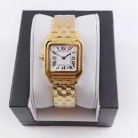Luxury Women Watches 22 30MM 27 30MM dial High Quality Gold Silver Stainless Steel Quartz Battery Lady Watch CD001 Ottie284p