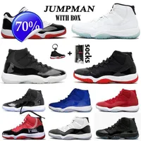 2022 New Arrival Jumpman 25th Anniversary 11 Mens Basketball Shoes Bred Low Concord Unc 11s Legend Blue Space Jam Men Women Sports333x