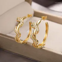 Dangle Earrings Snake For Women Big Hoop Earing Drop Earring Fashion Rock Animal Bohemian Jewelry Gift Accessories 2023
