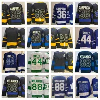Toronto Maple''Leafs'''New Reverse Retro Ice Hockey Maglie 36 Jack Campbell 44 Morgan Rielly Blank Cucited Jersey