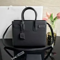 Yysl Yslitity Quality 7A Top Designer Sac de Jour Bag Bols Bags Black Bols