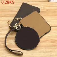 New high quality famous Wallet pu leather 3pcs set 2020 new fashion women wallet coin purses letter flower card holder clutch bags238R