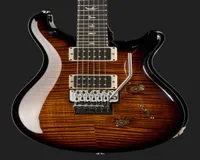 Private Stock Paul Smith 24 Floyd 10 Top BWB Brown Curly Maple Top Electric Guitar Floyd Rose Tremolo 2 Humbucker Pickups 5 Way 5560033