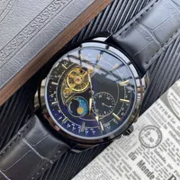 2021 luxury men's watch big flywheel automatic mechanical watch designer watch BREIT1884 stainless steel leather strap253W