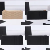 Small card holder package storage wallet wallets business clip coin classic style easy to put into pocket 607915 13-8244R