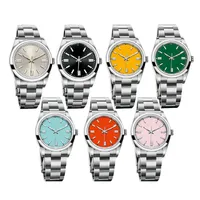 Turquoise Womens Watch Automatic Men Watches Sapphire 31/36/41 mm Mecánico acero inoxidable amantes luminosos Montre Oyster perpetuamente dhgates impermeables impermeables