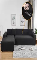 Elastic Waterproof Corner Sofa Cover for Furniture Living Room Magic Armchairs 3 Seater L Shape Sectional Couch Covers 2201121346719