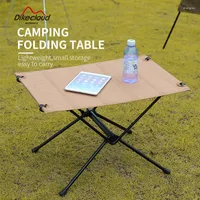 Camp Furniture Outdoor Ultra Light Folding Table Camping Car Portable Cloth Barbecue Picnic Fishing Small Household