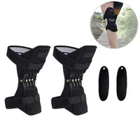 Knee Pads Elbow & Lift Joint Support Powerful Rebound Spring Force Adjustable Bi-Directional Straps