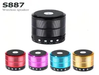 Portable Wireless Bluetooth Speakers S877 Built in Mic Support TF Card FM Hands Mini Speaker with Retail Box2412735