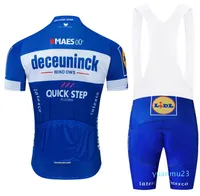 2023 New QUICK STEP Team cycling jersey gel pad bike shorts set MTB SOBYCLE Ropa Ciclismo mens pro summer bicycling Maillot wear 49
