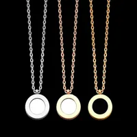 High Polished Classic Design Women Earrings Necklace Stainless Steel Gold Silver Rose Colors Sets Heart Love Pendant Trendy Jewelr259a