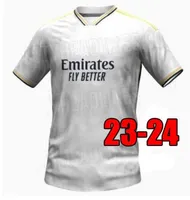 22 23 24 Vini Jr voetballen Jerseys Real Madrids 23 24 Kit Benzema Camiseta Rodrgo Camavinga Tchouameni voetbalshirt Kids Sets Uniform Socks