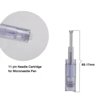 25pcslot 11 needle cartridges Dermapen 2 Goldpen Dermic microneedle Skin Care derma pen tips delivery8285856