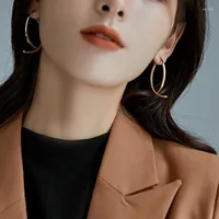 Dangle Earrings DEAR-LIFE Retro Fashion Korean Round Face Thin Long Personalized Delicate Accessories