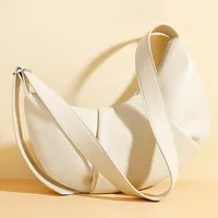 Evening Bags Hobos Women's Shoulder Bag Luxury Designer Soft Pu Leather Handbags For Women Underarm Crossbody Female Tote Shopper