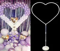 Party Decoration Wedding Balloon Stand Ballons Column Bracket Road Leading Heart Shaped Sky Circle Decor Accessories Holder9774367