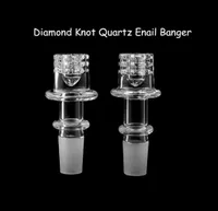 Smoking Accessories Diamond Knot Quartz Enail Banger Nails With Male Female 14mm 18mm Joints Suit For Glass Bongs Oil Rigs 20mm Co2912984