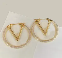 Fashion large gold Hoop Huggie earrings for women party wedding lovers gift jewelry engagement NRJ1254172