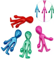Sticky Toys Alien Squeeze Keychain Accessories Prank Joke Decompression Fun Anxiety Attention TPR Stretchable3501612