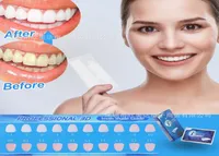 14Pair28Pcs 5D Teeth Whitening Strips Teeth Dental Whitening Cleaning Double Elastic Gel Strips Dental Whitening Tools1339452