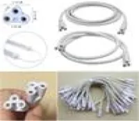 3 pin LED Tube Accessories Connector 20cm 30cm 50cm 100cm 150cm Threephase T4 T5 T8 Led Lamp Lighting Connecting Doubleend Cable9437611