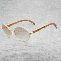 40% OFF Luxury Designer New Men's and Women's Sunglasses 20% Off Vintage Natural Buffalo Horn Men Wooden Clear Frame Wood Round for Summer Outdoor Oculos Gafas