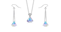 Angel Tears Necklace Dazzling Colors Crystal Rhinestone Water Drop Pendants Girlfriend Women Gifts Jewelry Ornaments 3 5c9120044