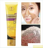 Other Skin Care Tools 100Ml 24K Gold Caviar Collagen Peel Off Mask Whitening Lifting Firming Anti Aging Face Skin Care Drop Delive2045066