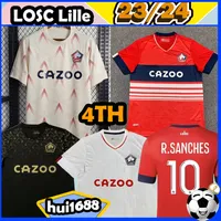 2023 LOSC Lille Fourth soccer jerseys J. DAVID BOTMAN FONTE BAMBA A. OUNAS 2023 Lille Olympique R.SANCHES JIKONE cabella T.WEAH L.ARAUJO 4th home away men football shirt