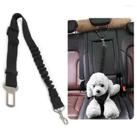 Dog Collars 1 Colors Upgraded Car Seat Belt Adjustable Harness Leads Belts Elastic Reflective Pets Vehicle Seatbelt Travel Safety Rope