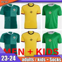 2022 2023 Irlandia Północna Magennis Tajlandia Koszulki piłkarskie 22 23 Dom Blue Evans Lewis Saville McNair Ballard Man Kids Kids Women Football Shirt
