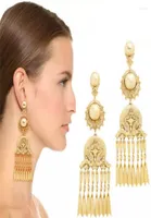Dangle Earrings Vintage Gold Baroque For Women Big Drop Earring Long Tassel Female 2022 Jewelry Pendientes Oorbellen Aretes3968491