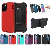 Heavy Duty Shockproof Military Armor Defender Cases Come With Belt ClipHolster For iPhone 14 Pro Max 13 1212Pro 11 Pro Max Xr Xs1370716