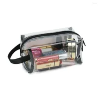 Cosmetic Bags Clear Makeup Zipper Bag Organizer Pouch