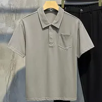 Erkekler Polos Coton Homme Erkek Gömlek Gömlek Tshirt T Kısa 2023 Adam Gömlek Erkekleri
