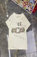 Designer Brand Tshirts Baby Kids Clothing Boys Luxury Short Sleeved Tshirt Girls Letter Clothes Childrens Clothes Fashion Sunmmer6081014