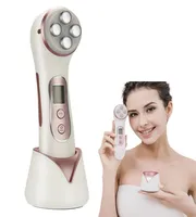 EMS MicroCurrent Vibration Skin Care Tighten Lifting Facial LED Pon Radio Frequency Wrinkle Removal Beauty Massager Machine7045251